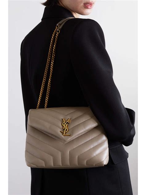 loulou small in quilted leather
